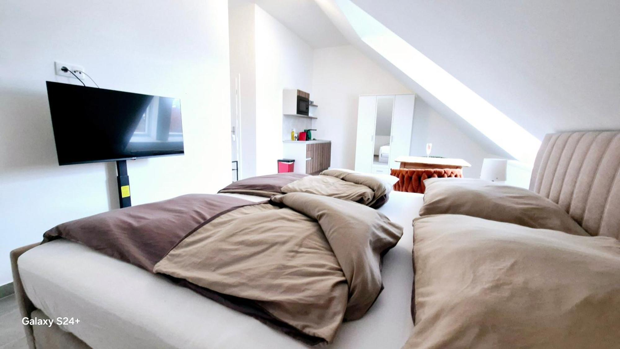Moderne Mit Klima, Perfekter Anbindung Ins Zentrum Und Kostenlose Parkplaetze! Appartement